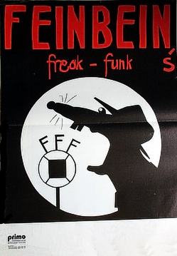 Plakat "Feinbeins Freak Funk"